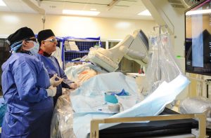 cath lab procedure with Majdi Ashchi